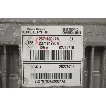 Εγκέφαλος Renault Megane 2008-2015 DELPHI 237100914R 237101290R 28279706