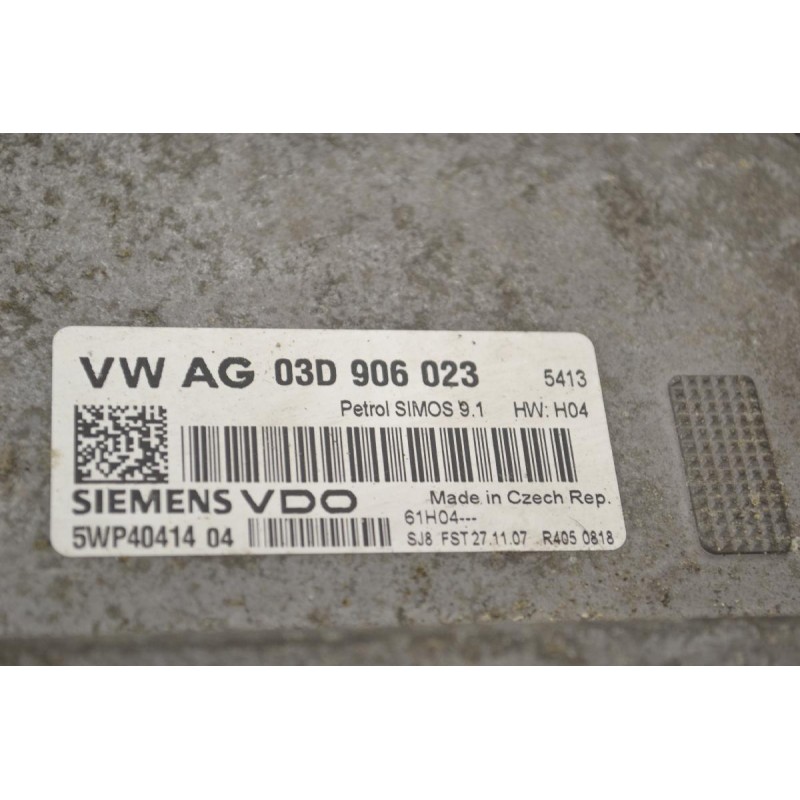 Εγκέφαλος Volkswagen Polo 2007-2009 BBM 03D906023 5WP4041404 (VDO Siemens)