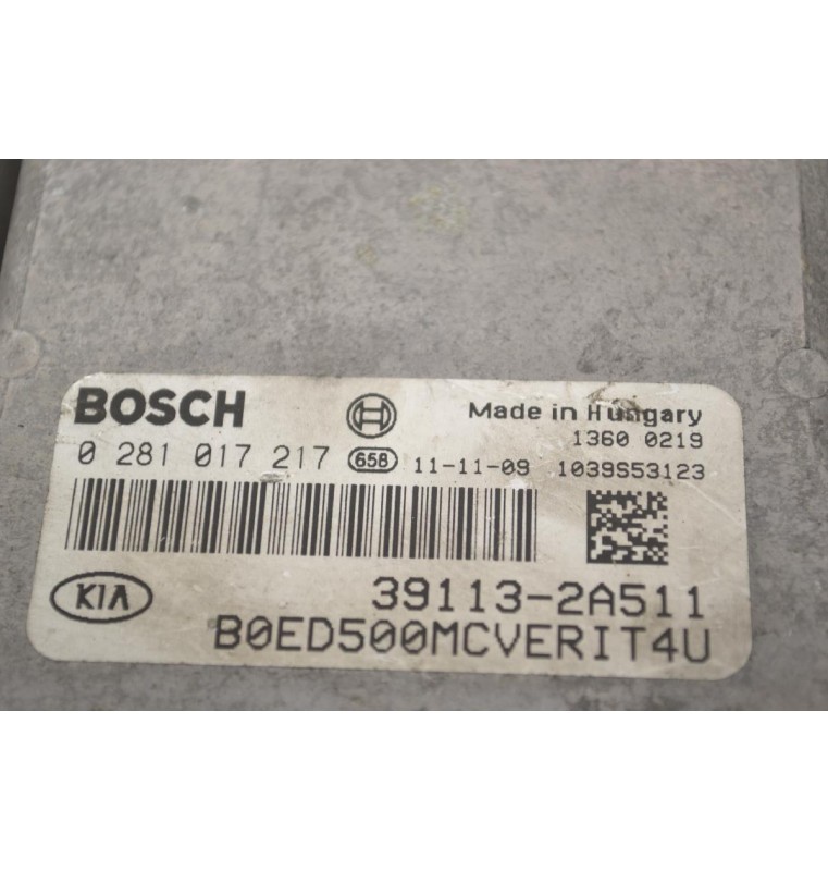 Εγκέφαλος  Kia Ceed 2006-2012 BOSCH 39113-2A511 391132A511 0281017217