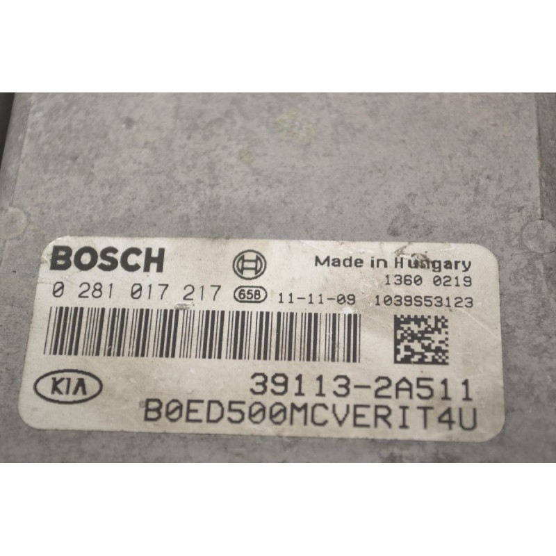 Εγκέφαλος  Kia Ceed 2006-2012 BOSCH 39113-2A511 391132A511 0281017217