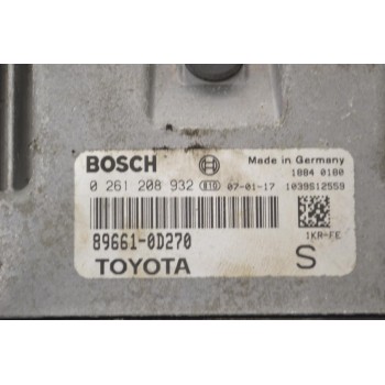 Εγκέφαλος Toyota Yaris 1.0 2006-2012 BOSCH 89661-0D270 0261208932 1039S12559