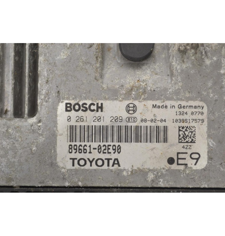 Εγκέφαλος Toyota Corolla - Auris 1.4D D4D 2005-2010 89661-02E90 0261201209 1039S17579