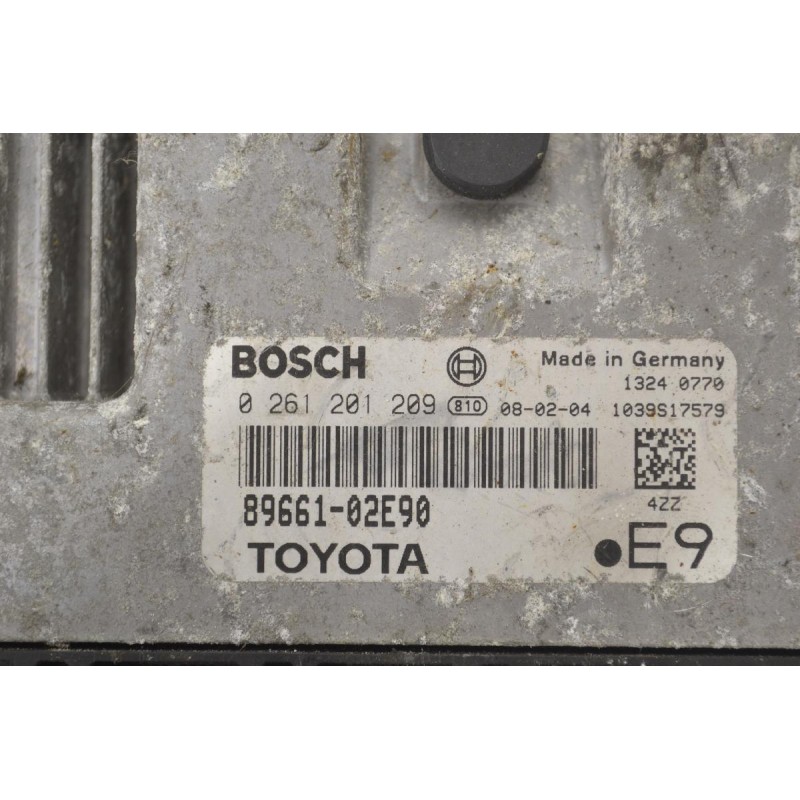 Εγκέφαλος Toyota Corolla - Auris 1.4D D4D 2005-2010 89661-02E90 0261201209 1039S17579