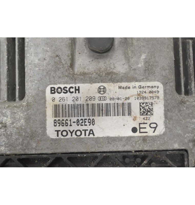 Εγκέφαλος Toyota Corolla - Auris 1.4D D4D 2005-2010 89661-02E90 0261201209 1039S17579