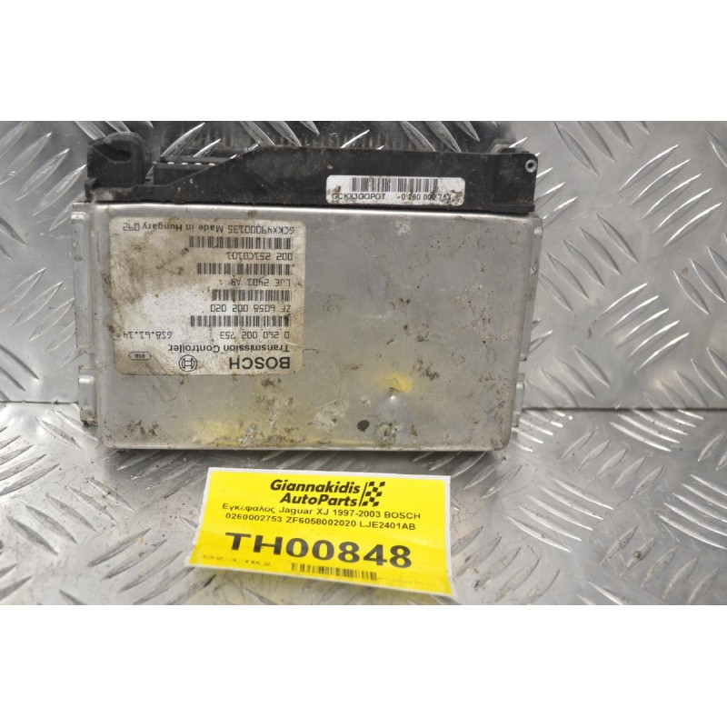 Εγκέφαλος Jaguar XJ 1997-2003 BOSCH 0260002753 ZF6058002020 LJE2401AB