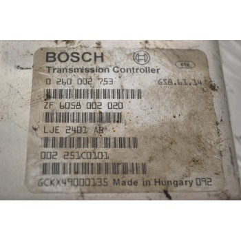 Εγκέφαλος Jaguar XJ 1997-2003 BOSCH 0260002753 ZF6058002020 LJE2401AB