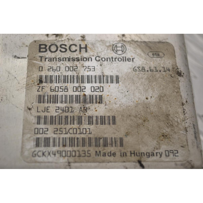 Εγκέφαλος Jaguar XJ 1997-2003 BOSCH 0260002753 ZF6058002020 LJE2401AB