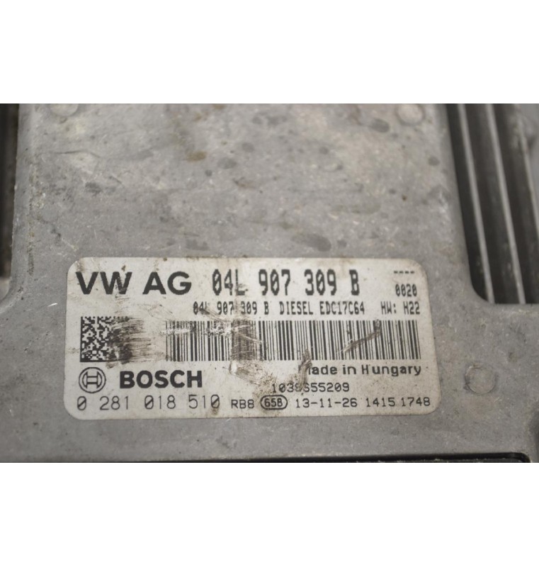 Εγκέφαλος Volkswagen Golf 2013-2018 0281018510 04L907309B 1039S55209