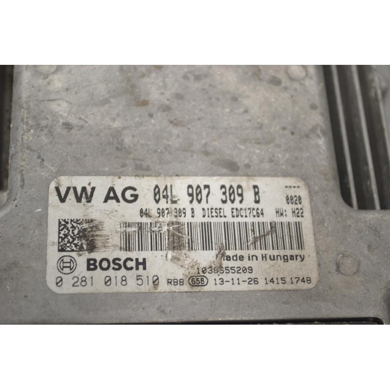 Εγκέφαλος Volkswagen Golf 2013-2018 0281018510 04L907309B 1039S55209