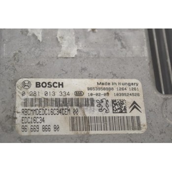 Εγκέφαλος Peugeot 3008 / 5008 HDI 2005-2020 BOSCH 9653958980 0281013334 9666986680 1039S24526 EDC16C34 (Citroen C4 / Berlingo)