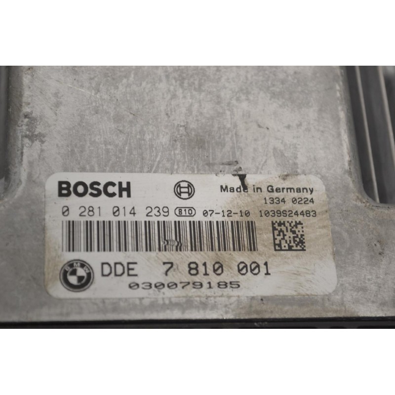 Εγκέφαλος Bmw 118 2007-2011 BOSCH 7810001 030079185 0281014239