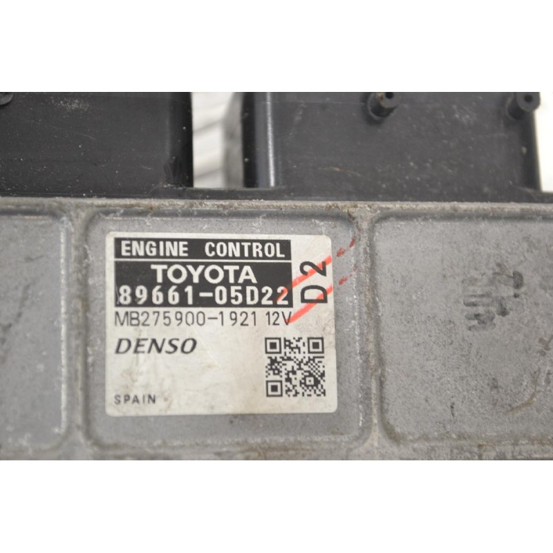 Εγκέφαλος Toyota Avensis 12V 2003-2008 8966105D22 89661-05D22 MB2759001921 MB275900-1921 12V