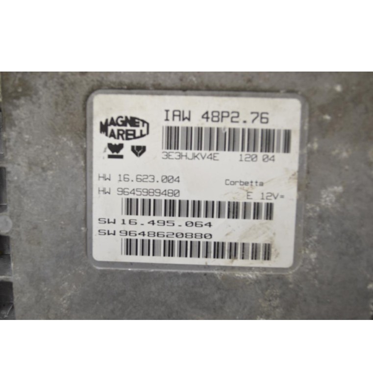 Εγκέφαλος Peugeot 206 1998-2007 MAGNETI M. 12V IAW48P276 9645989480 9648620880