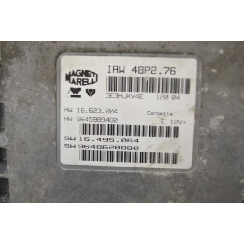 Εγκέφαλος Peugeot 206 1998-2007 MAGNETI M. 12V IAW48P276 9645989480 9648620880
