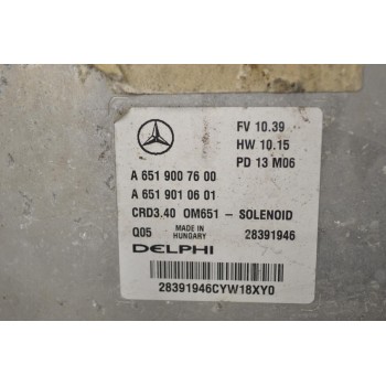 Εγκέφαλος Mercedes-Benz B 200 2011-2014 DELPHI A6519007600 A6519010601 28391946 PD13M06
