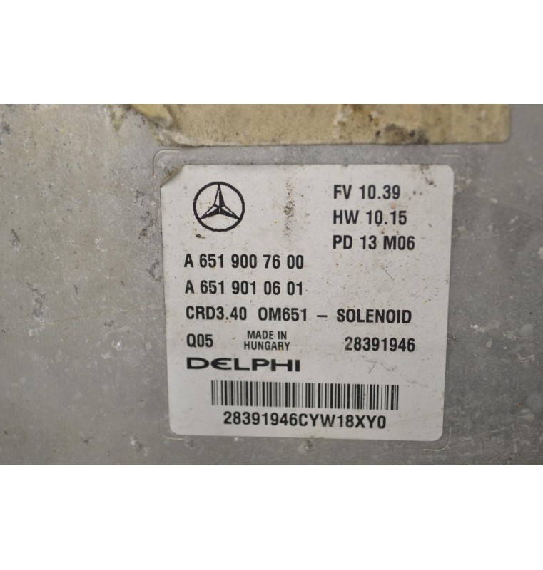 Εγκέφαλος Mercedes-Benz B 200 2011-2014 DELPHI A6519007600 A6519010601 28391946 PD13M06