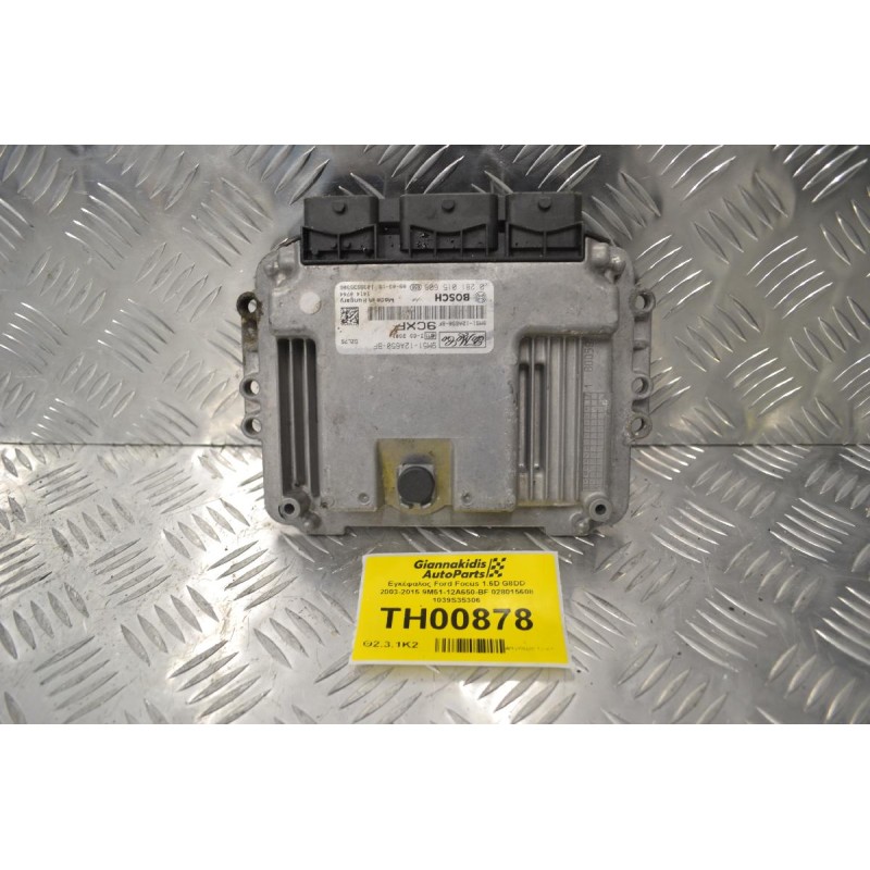 Εγκέφαλος Ford Focus 1.6D G8DD 2003-2015 9M51-12A650-BF 028015608 1039S35306