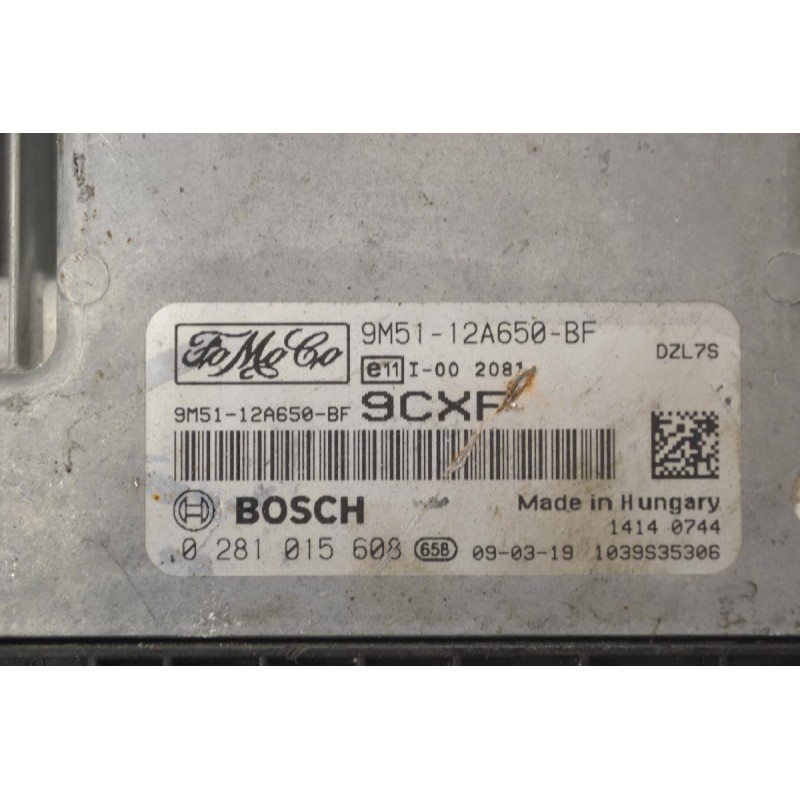 Εγκέφαλος Ford Focus 1.6D G8DD 2003-2015 9M51-12A650-BF 028015608 1039S35306