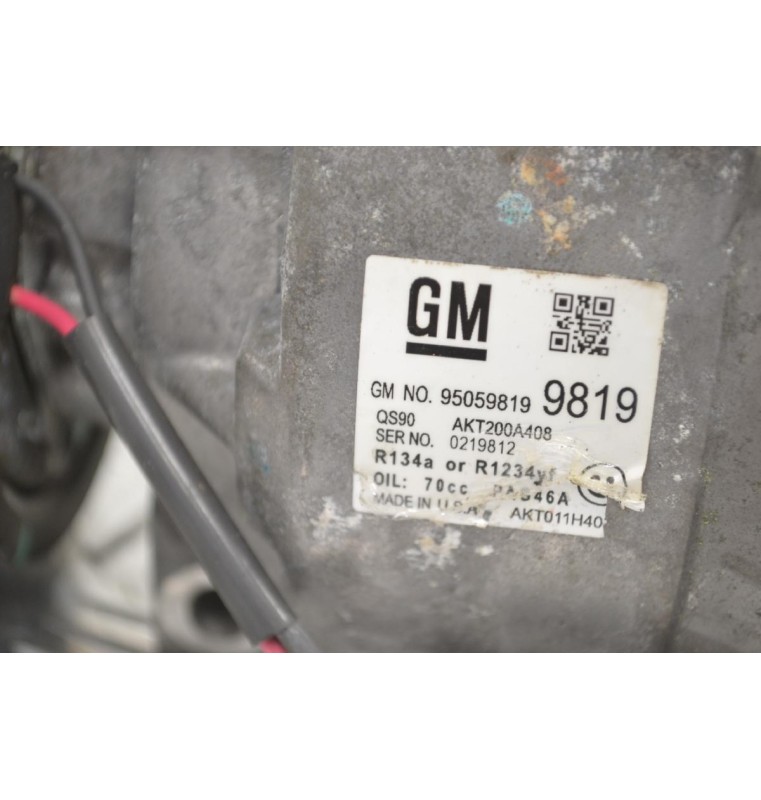 Κομπρεσέρ Aircondition - A/C Chevrolet Cruze / Aveo 1.6 1.8 1.4 F16D4 2008-2019 95059819 AKT200A408 (Opel ADAM/ Insignia) (Γνήσιο)