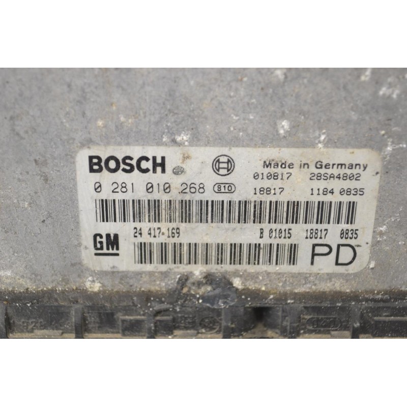Εγκέφαλος Opel Zafira 2000-2005 BOSCH 0281010268 28SA4802