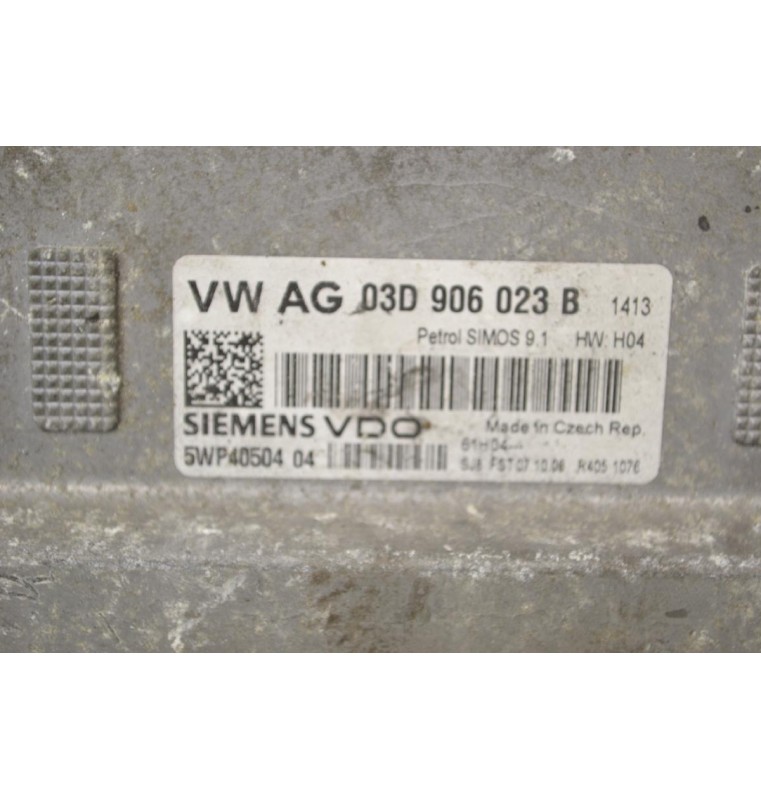 Εγκέφαλος Volkswagen Polo 2007-2009 BBM 03D906023 5WP4041404 (VDO Siemens)