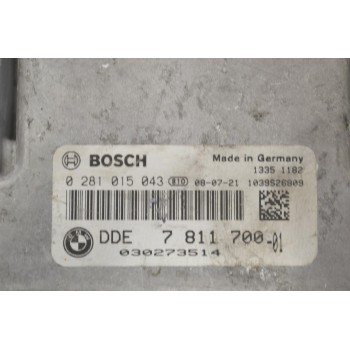 Εγκέφαλος Bmw 320 2007-2010 BOSCH 0281015043 1039S26809 7811700-01