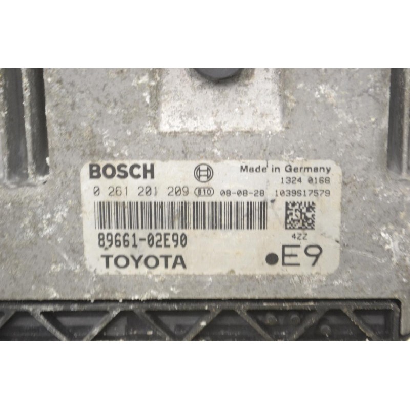 Εγκέφαλος Toyota Corolla - Auris 1.4D D4D 2005-2010 89661-02E90 0261201209 1039S17579