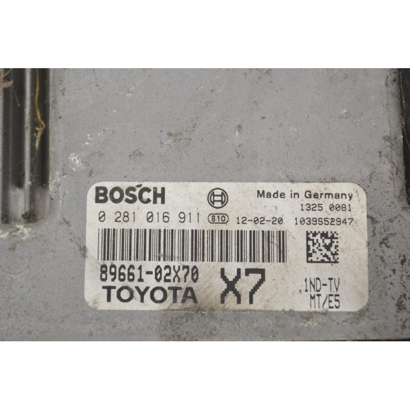 Εγκέφαλος Toyota Auris 2006-2013 8966102X70 0281016911