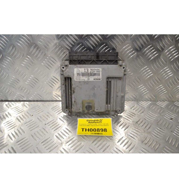 Εγκέφαλος Toyota Corolla - Auris 1.4D D4D 2005-2010 89661-02E10 0281013413 BOSCH