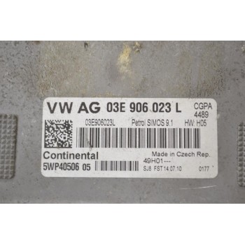 Εγκέφαλος Volkswagen Polo 1.2 2006-2015 03E906023L 03E906023L 5WP40546 (Seat / Audi / Skoda)