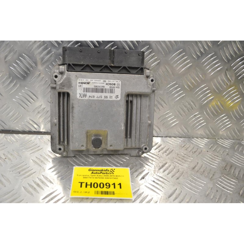 Εγκέφαλος Opel Astra 2009-2015 BOSCH 55577674 5575350 0281017452