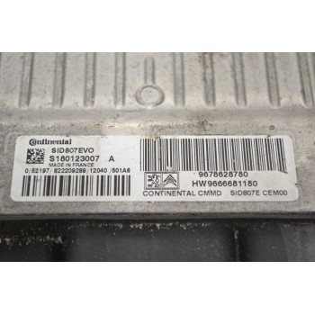 Εγκέφαλος Citroen DS4 2007-2020 CONTINENTAL 9678628780 HW9666681180 SID807EVO S180123007