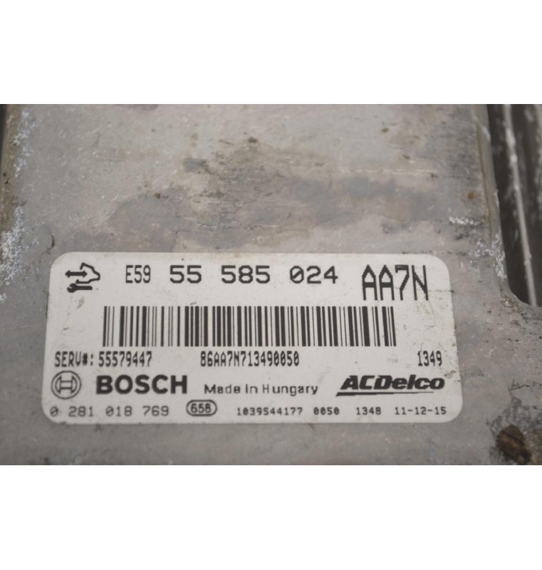 Εγκέφαλος Opel Insignia / Zafira 2.0 CDTI 2008-2018 55585024 0281018769 55579447 1039S44177