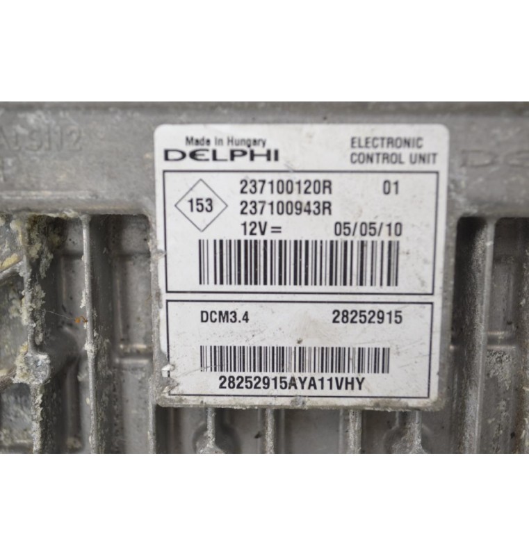 Εγκέφαλος Renault Megane / Fluence 2008-2016 237100120R 237100943R 28252915