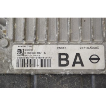 Εγκέφαλος Κινητήρα Nissan Qashqai 2006-2015 SIEMENS SID303 S180033107 A 23710-JD59C