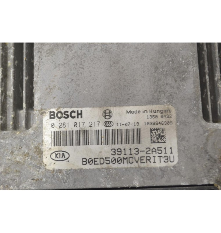 Εγκέφαλος  Kia Ceed 2006-2012 BOSCH 39113-2A511 391132A511 0281017217