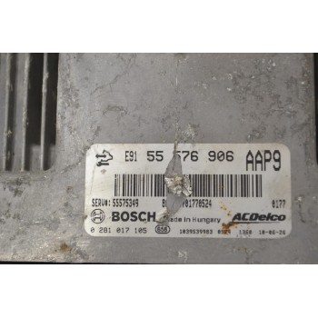 Εγκέφαλος Κινητήρα Opel Insignia A20DTH BOSCH 55576906 0281017105