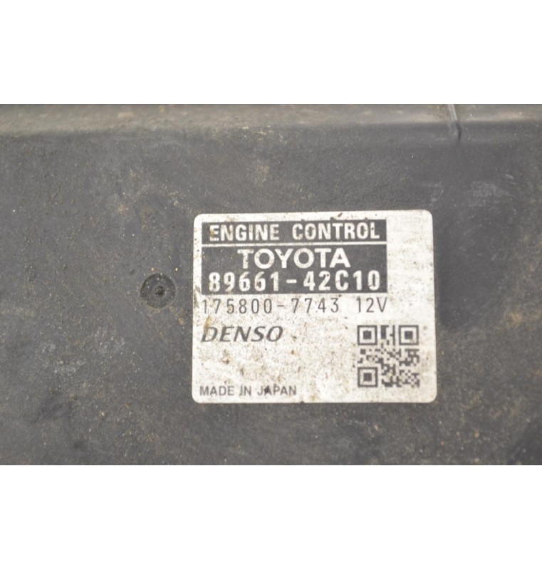 Εγκέφαλος Toyota RAV4 2.2 D4D 2AD 2005-2010 89661-42C10