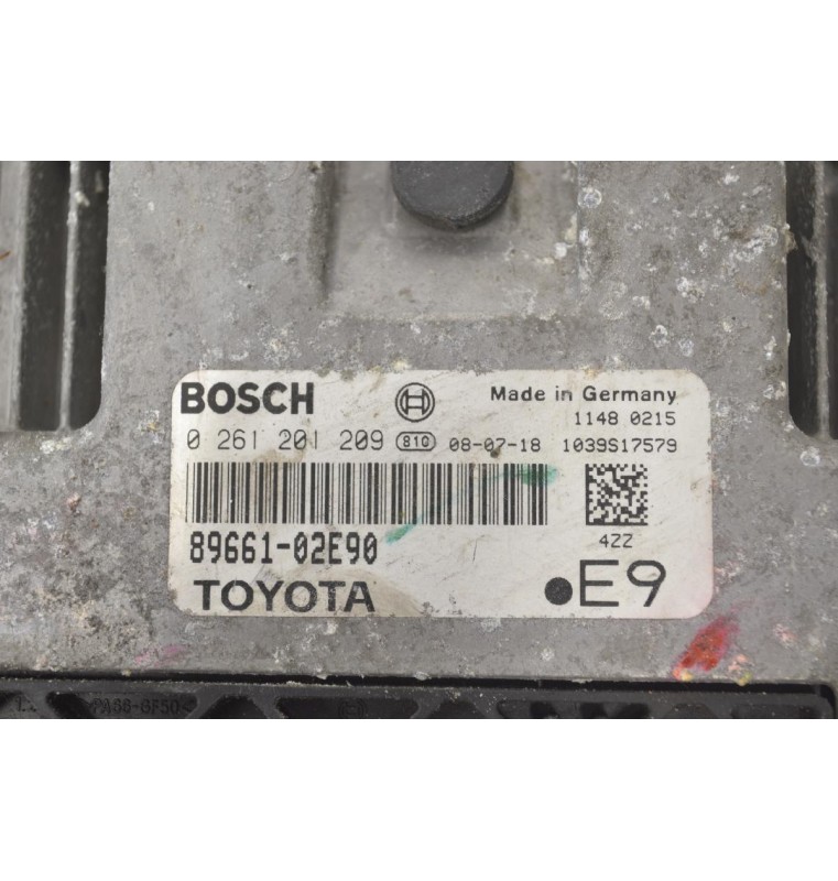 Εγκέφαλος Toyota Corolla - Auris 1.4D D4D 2005-2010 89661-02E90 0261201209 1039S17579