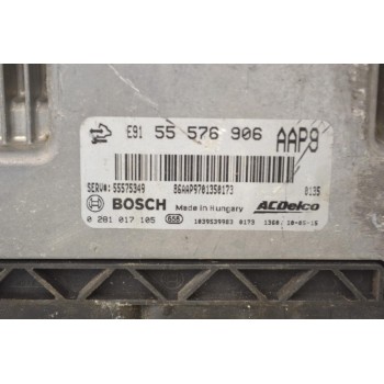 Εγκέφαλος Κινητήρα Opel Insignia A20DTH BOSCH 55576906 0281017105