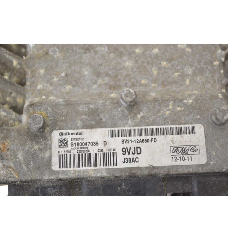 Εγκέφαλος Ford Fiesta 2008-2017 CONTINENTAL S180047035D BV21-12A650-FD EMS2102