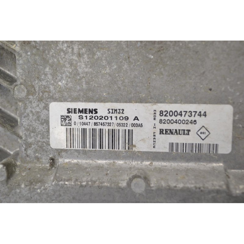 Εγκέφαλος Renault Clio 1998-2016 SIEMENS S120201109A 8200473744 SIM32