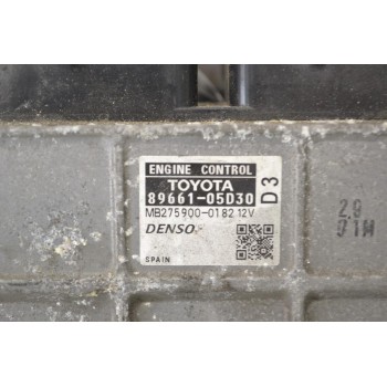 Εγκέφαλος Toyota Avensis 2.0 D4D 2008-2013 89661-05D30 MB275900-0182