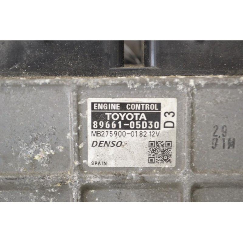 Εγκέφαλος Toyota Avensis 2.0 D4D 2008-2013 89661-05D30 MB275900-0182