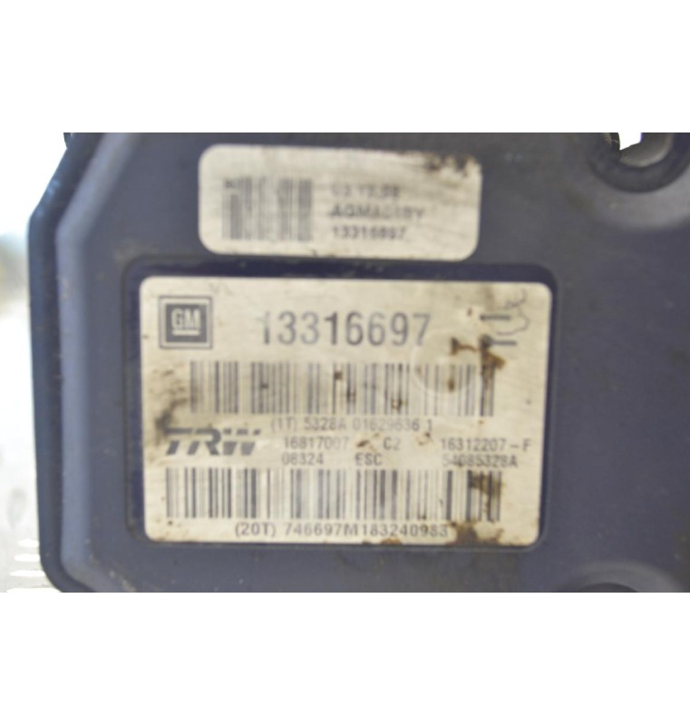 Μονάδα ABS Opel Insignia 2008-2017 TRW 13316697 16817007 01629636