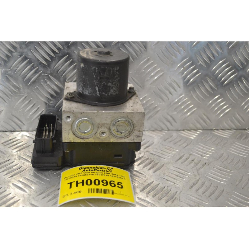 Μονάδα ABS Opel Insignia 2008-2014 TRW 13332549 54085571B 16817014 16312214-P
