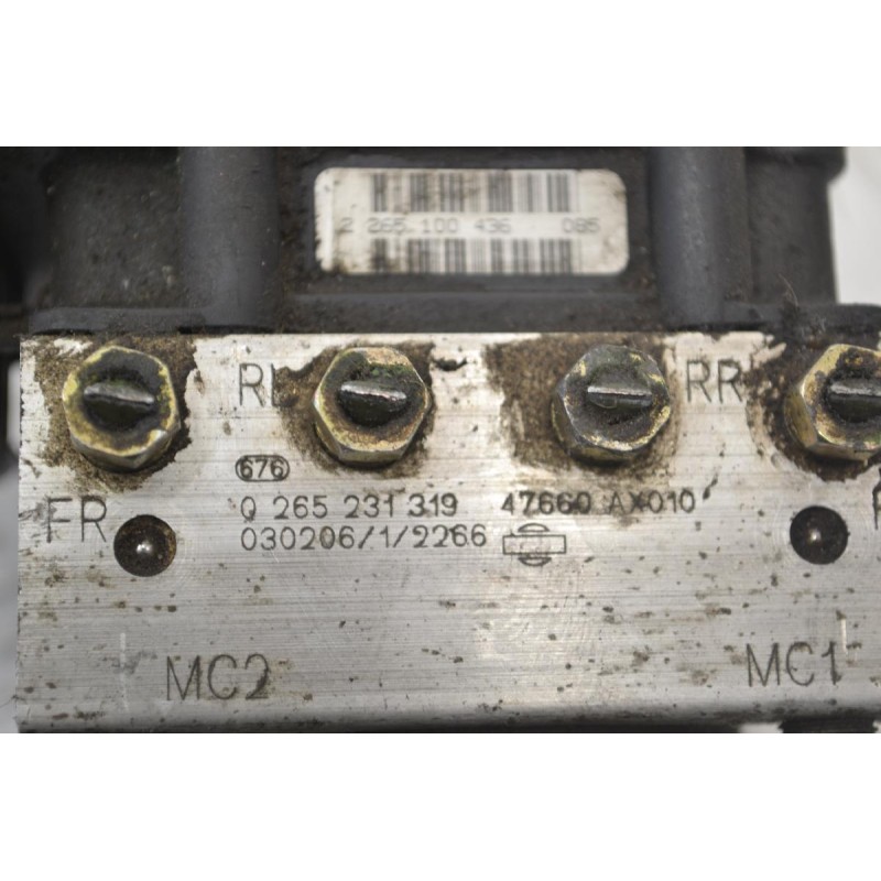 Μονάδα ABS Nissan Cube/Micra  2002-2008 BOSCH 0265231319 0265800309 47660AX010