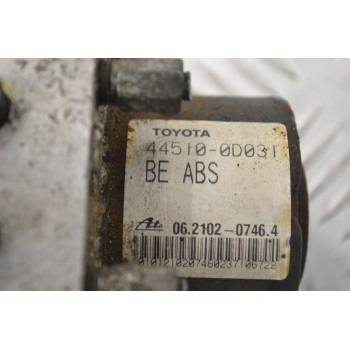 Μονάδα ABS Toyota Yaris 2006-2012 89541-0D040 44510-0D031