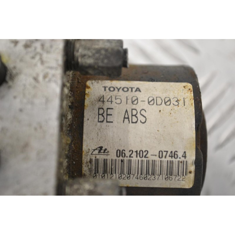 Μονάδα ABS Toyota Yaris 2006-2012 89541-0D040 44510-0D031