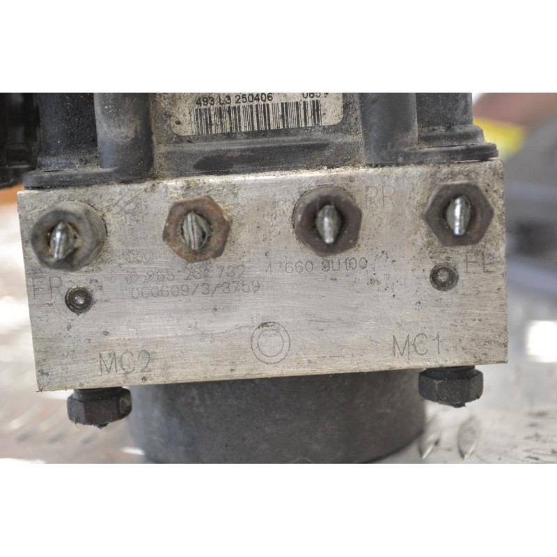 Μονάδα ABS Nissan Note 2006-2012 0265800518 0265231732 47660-9U100